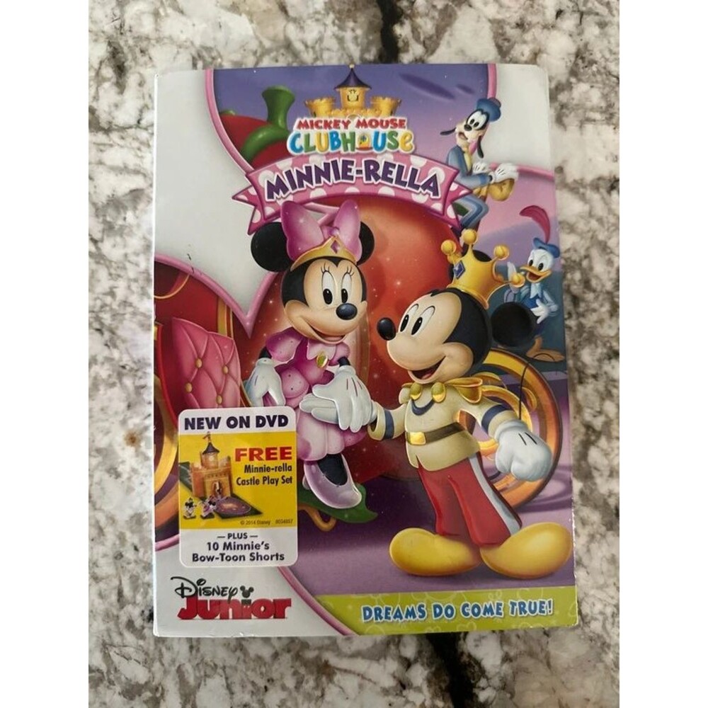 Disney Mickey Mouse Clubhouse Minnie-rella Mouse DVD Princess